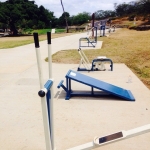 Bryan Clay exercise park
